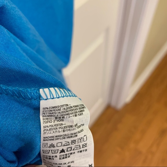 American Apparel Neon Blue Tank Top NWOT Size XL - Picture 5 of 7